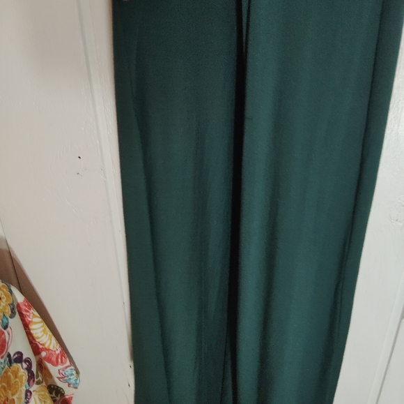 NWT!! LULU'S, Forest Green Long Sleeve Maxi Dress. Size XS - Picture 8 of 11